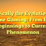 Typically the Evolution of Online Gaming: From Early Beginnings to Current Phenomenon