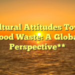 **Cultural Attitudes Toward Food Waste: A Global Perspective**